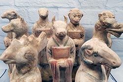 Estatuas de terracota - signo del zodiaco - Terracota