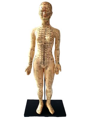 Antigua estatua de acupuntura china - Plástico - Mujer 2