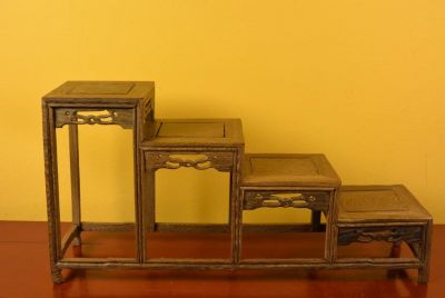 Chinese Miniaturmöbel - 4 Slots