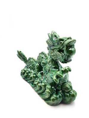 Dragón de porcelana - Dragón verde