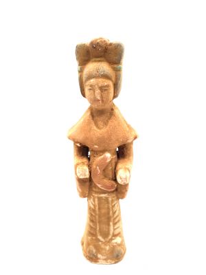Estatua china - Terracota - Dama de la corte Tang