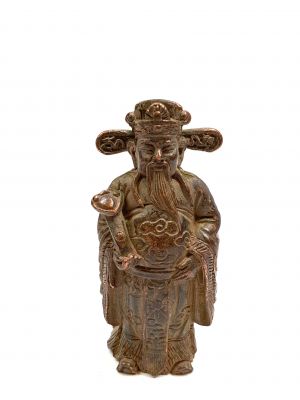 Estatua de Latón Pequeño monje chino