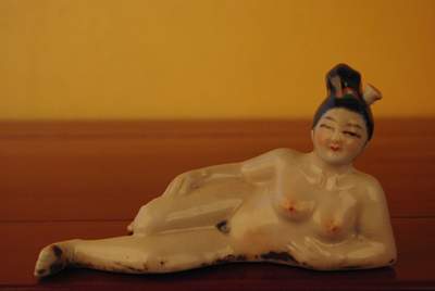 Tabaquera Erótica Mujer desnuda
