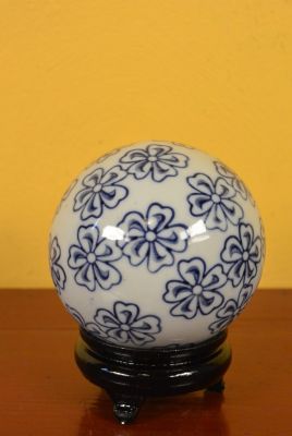 Porcelana Bola China Flores