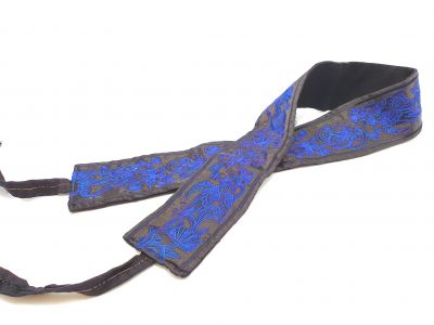 Cinturones Miao Bordado Azul