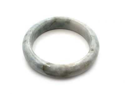Jade-Armband Klasse A Hellgrün