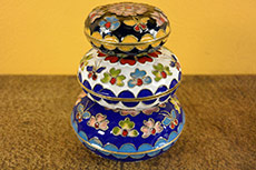 Cajitas de cloisonne 