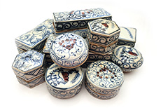 Cajas pequeñas de porcelana china