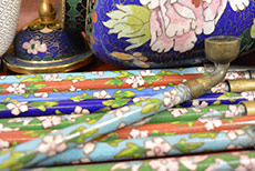 Pipas Chinas Cloisonné