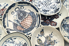 Plato de porcelana china