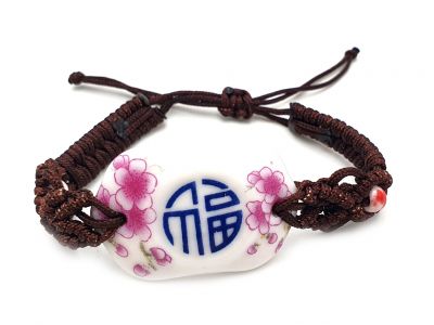 Keramik Schmuck - Blumen von China Kollektion - Armband - Blumen und Glück