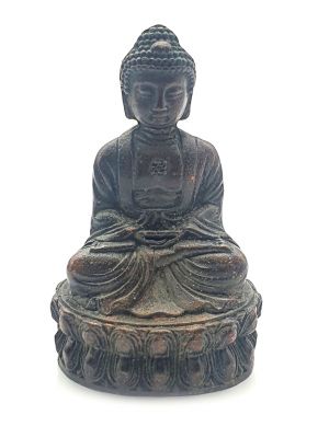 Kleine Messingstatue - Burmesischer Buddha