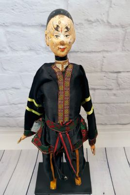 Marioneta del teatro chino antiguo - provincia de Fujian - Hombre / cantante de opera