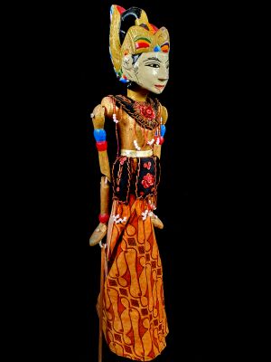 Marioneta Indonesia Wayang Golek Abimanyu