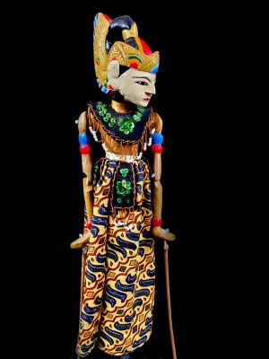 Marioneta Indonesia Wayang Golek Arimbi