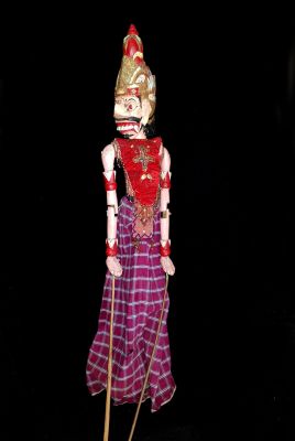 Marioneta Indonesia Wayang Golek Indra