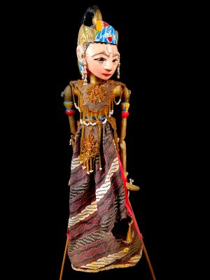 Marioneta Indonesia Wayang Golek Subadra