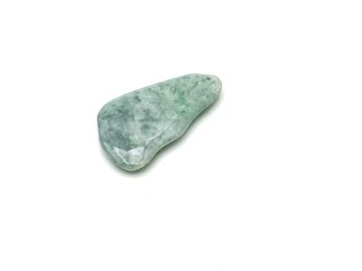 Mini Gua Sha en Jade real - Verde Claro / Transparente