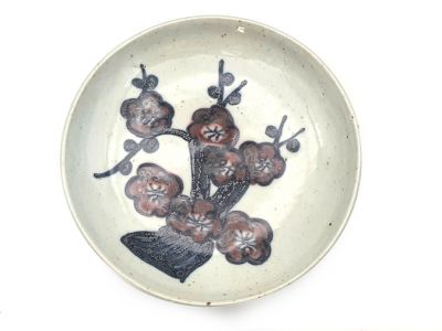 Plato pequeño de porcelana china 13cm - Cerezo