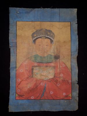 Reproducción antigua - Ancestros Chinos - Dinastía Qing - Emperatriz