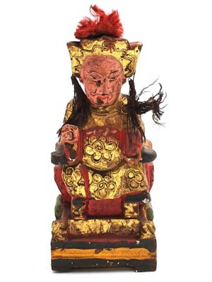 Reproducción antigua - Pequeña Estatua china - Emperatriz 3