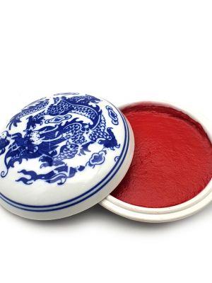 Tinta china roja para sello chino - Gran modelo