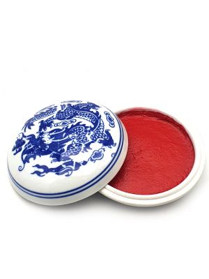 Tinta china roja para sello chino - modelo intermedio